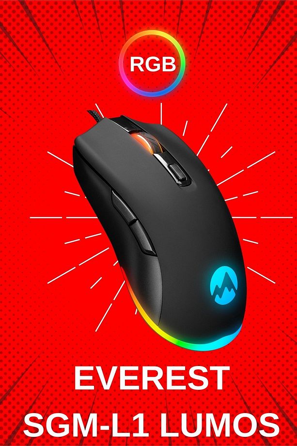 Kb-r46 Carisma Rainbow Aydınlatmalı Usb Gaming Combo Q Gaming Klavye Lumos Makrolu 6400 Dpi - 3