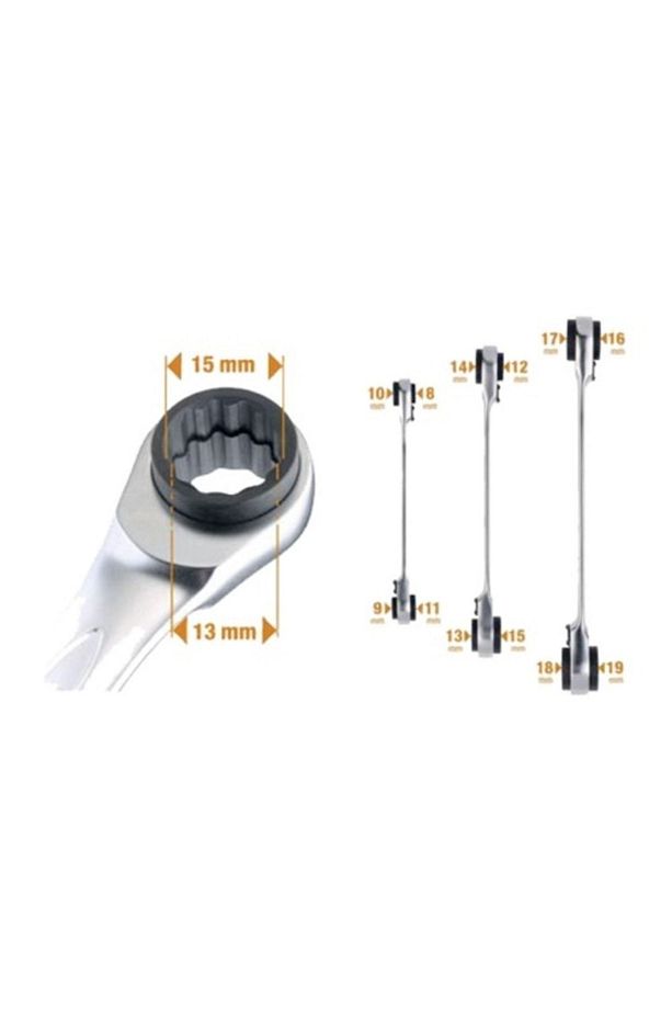 3 anahtar 12 ölçü anahtar takımı S4RM/3T - 2