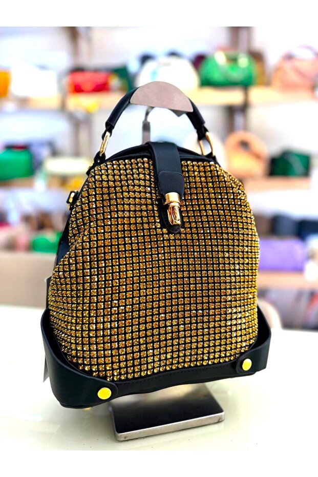 Stone-Embellished 3 Optional Women's Bags (Hand-Shoulder-Back)