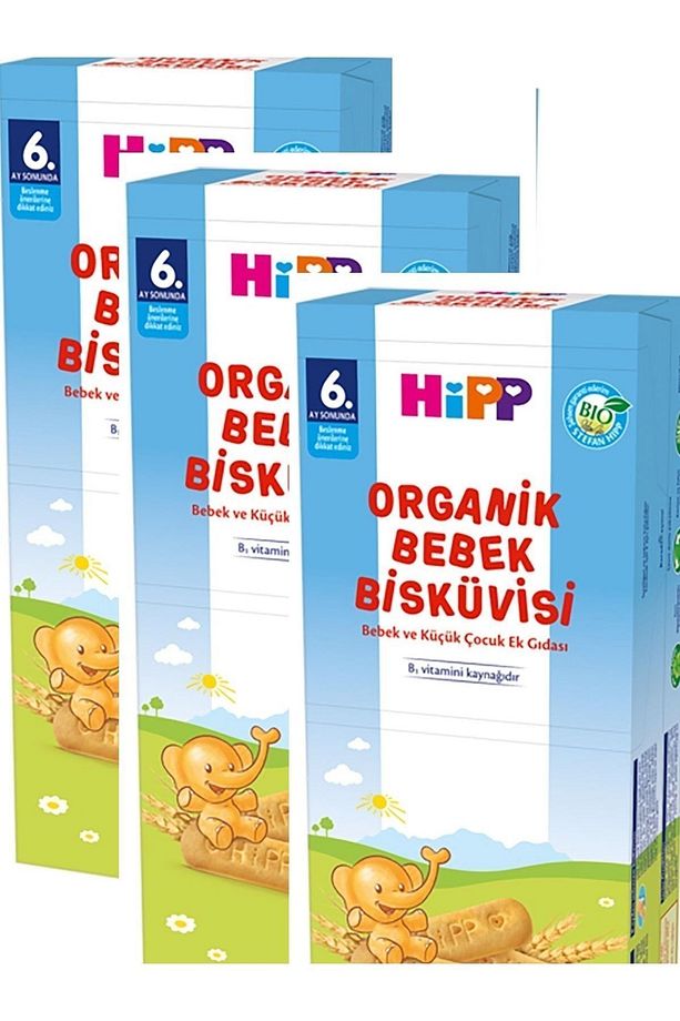 Bebek Bisküvisi Yeni 180gr*3 Adet - 1