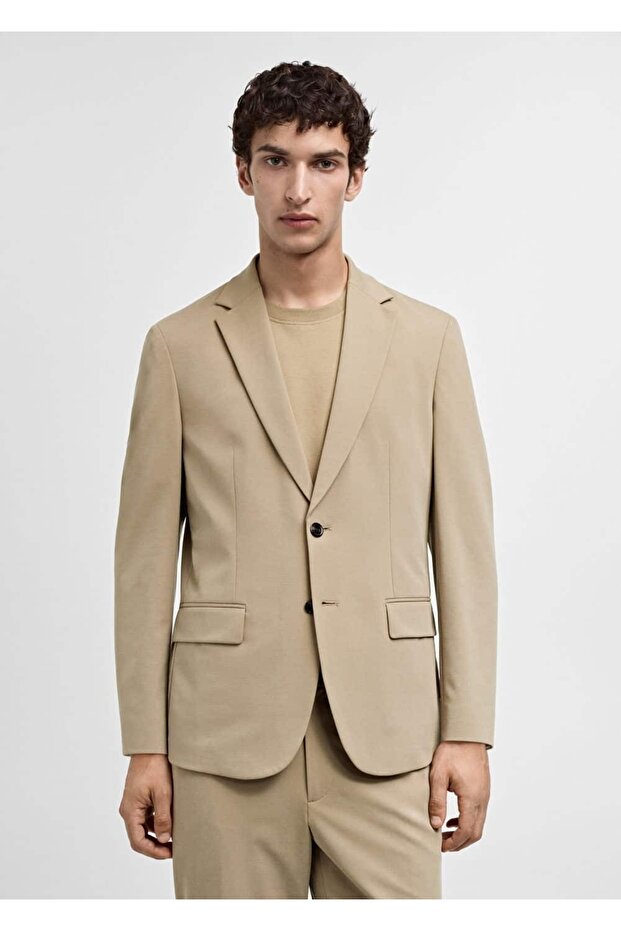 Slim Fit Blazer Ceket - 1