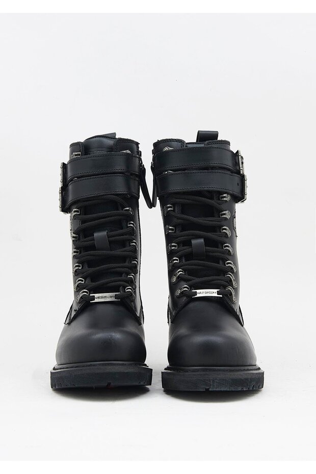 Gladis-b Kadın Siyah Deri Bot - 3