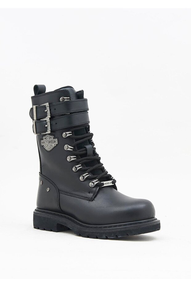 Gladis-b Kadın Siyah Deri Bot - 2