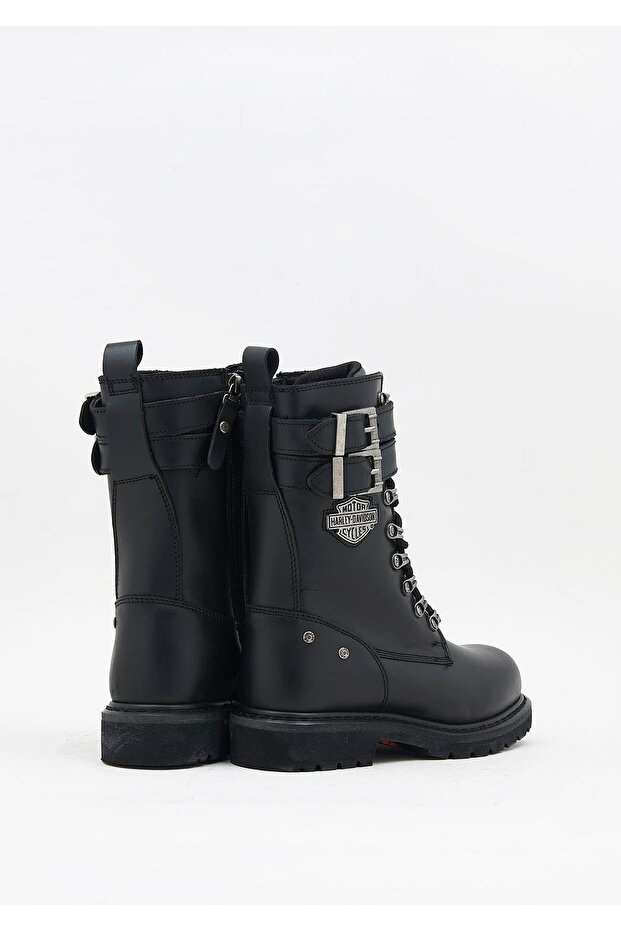 Gladis-b Kadın Siyah Deri Bot - 4