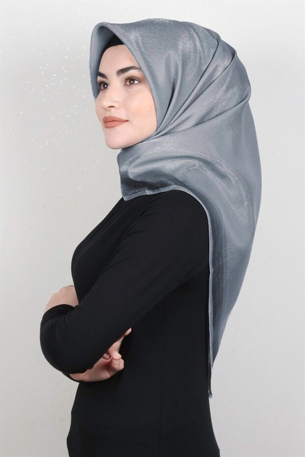 إليزيا وشاح لامع 3009-14 فضي
