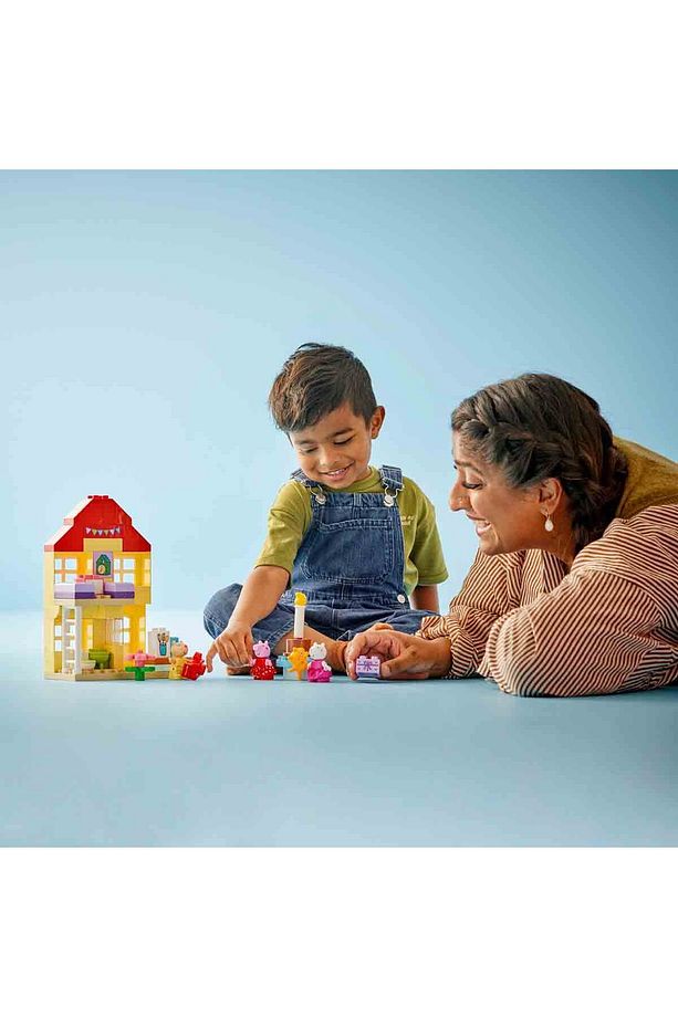 DUPLO Peppa Pı g Doğum Günü Evi 10433 - 2 Yaş ve Üzeri Çocuklar için Peppa Pı g Minifigür - 8