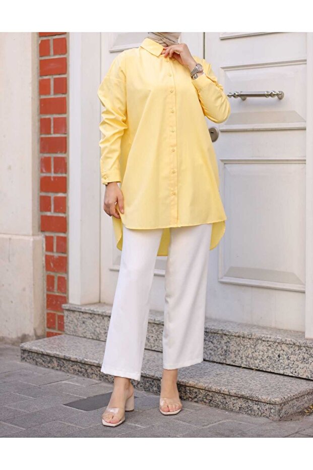 Yellow Oversize Tunic - 5