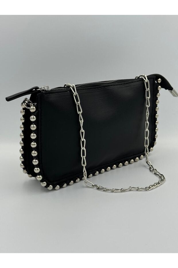 Women's New Trendy Studded Stylish Quality Crossbody Wallet Bag
