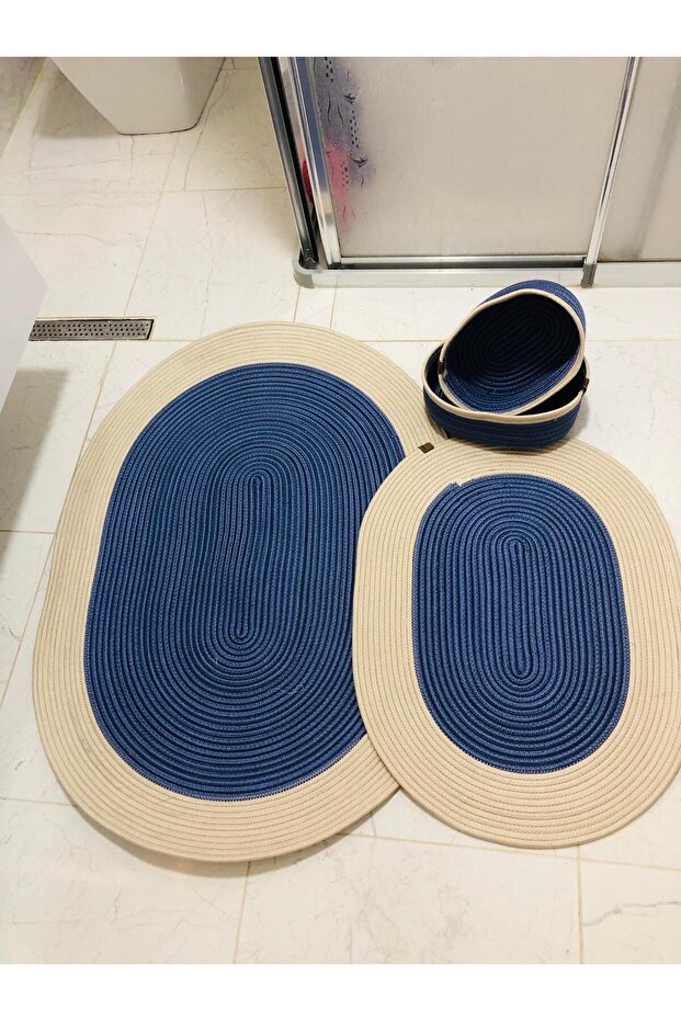 4 Lü,Banyo Paspas Takımı - 1