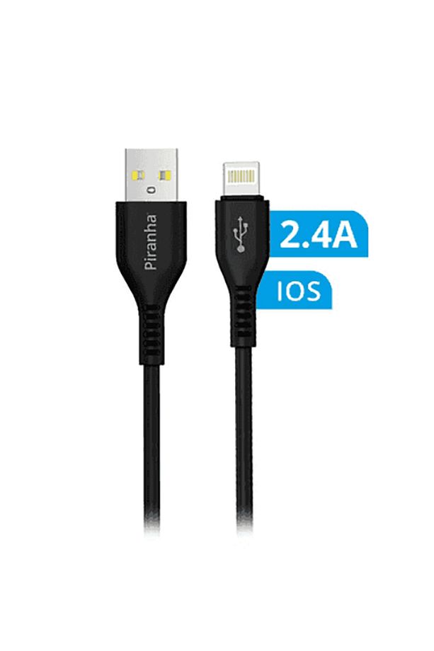 3341-42-43 Yüksek Hızlı Şarj Kablosu / 3.0A Micro USB / 2.4A IOS Lightning / 3.0A Type-C/ 1.2m Kablo - 1