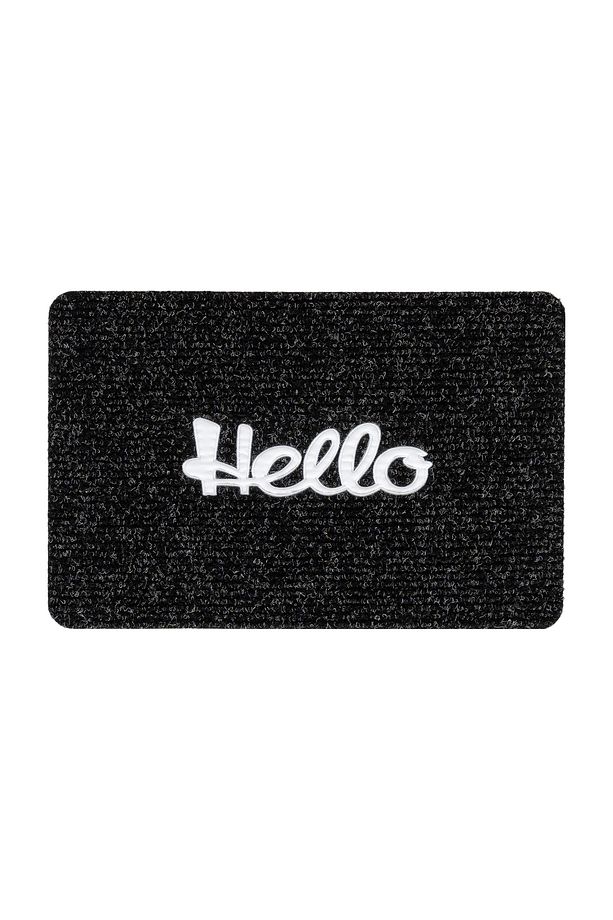 Hello Deri Baskılı UV Dayanıklı Kapı Önü Paspası PS011A - 5