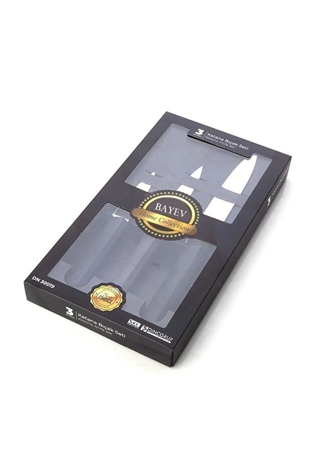 Cvs Dn 30019 3 Parça Katana Bıçak Seti - 4