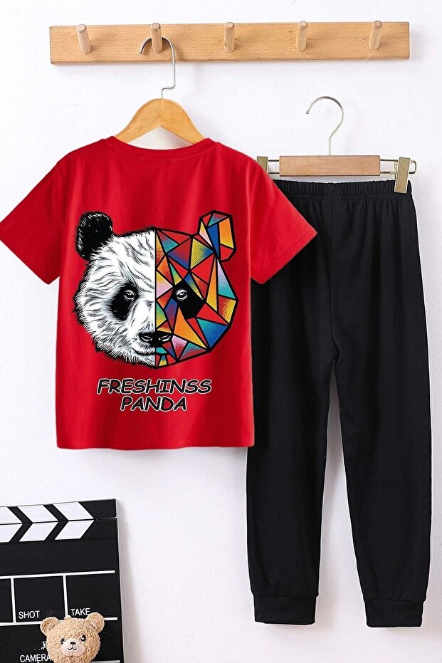 Kids Panda Bottom - طقم بدلة رياضية علوية
