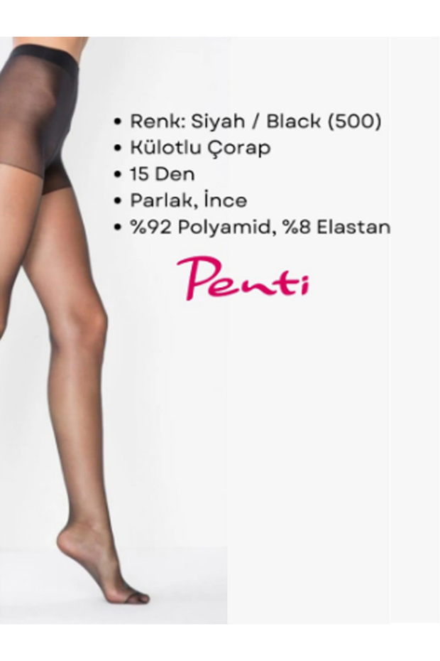 Fit 15 2-Piece Shiny Tights Socks