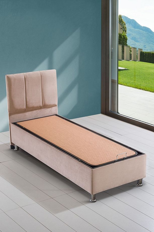 Crystal Plus Sandıklı Baza Artemis Başlık Tek Kişilik - 1