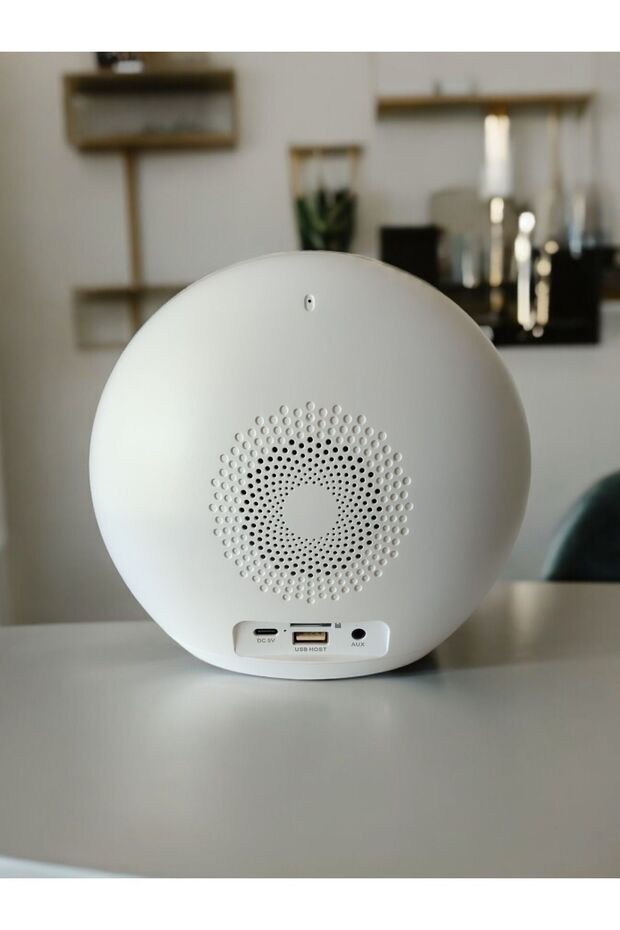 HOPARLÖR P11 BLUETOOTH TERMOMETRE SAAT VE SAATÇALAR LED MÜZİK ÇALAR RENKLİ AMBİYANS VE IŞIKLAR - 8