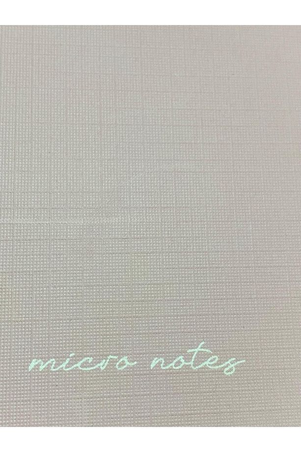 Mıcro Notes Tel Dikiş Karton Kapak Pastel Renk Defter A6 60 Yp. Çizgisiz - 3