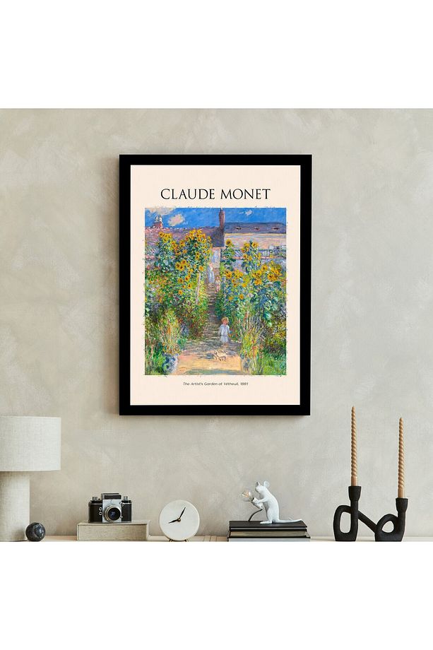ClaudeMonet Çerçeveli Tablo CM-003 - 1