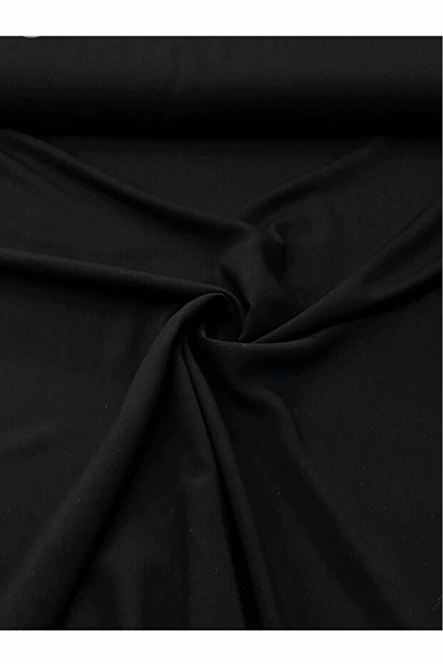 Polyester Likra Jarse Örme Siyah - 2