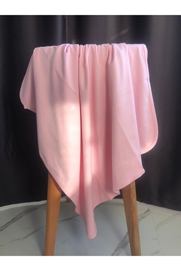 Çift Katlı Pembe Penye Battaniye - 2
