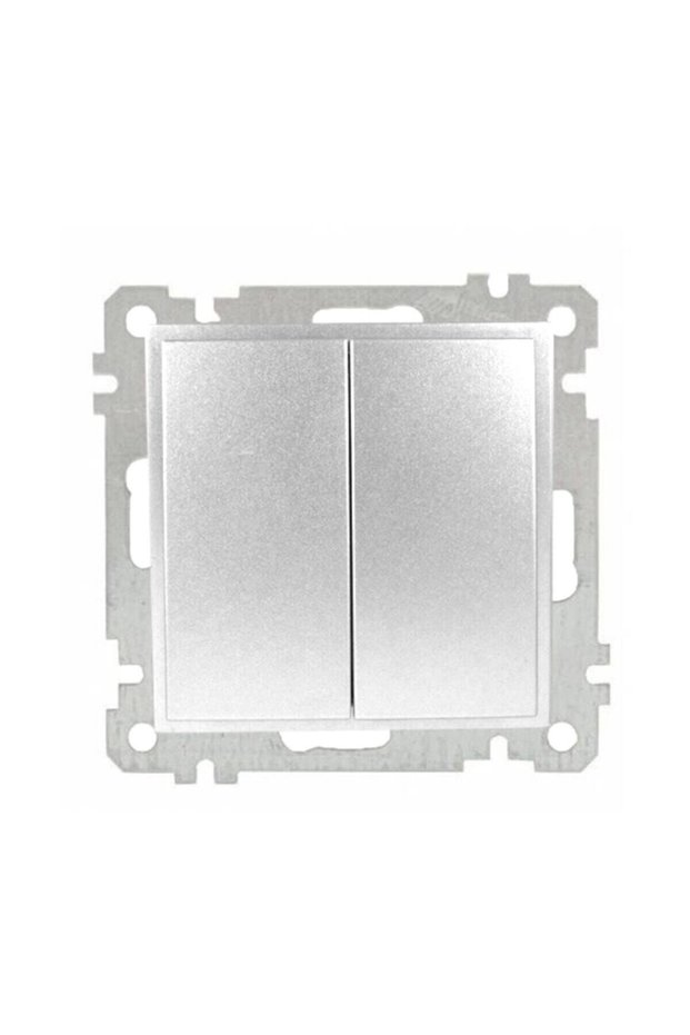 Double Model Switch - Silver, Frameless