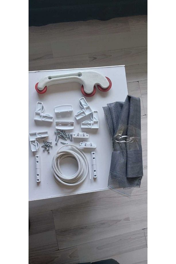 SİNEKLİK 1 TAKIM İÇİN  (APARAT - 3.5 M FİTİL -  150 X 80 TÜL- 4 KÖŞE - 2 MENTEŞE - 2 TUTAMAK - 2 ÇIT - 1