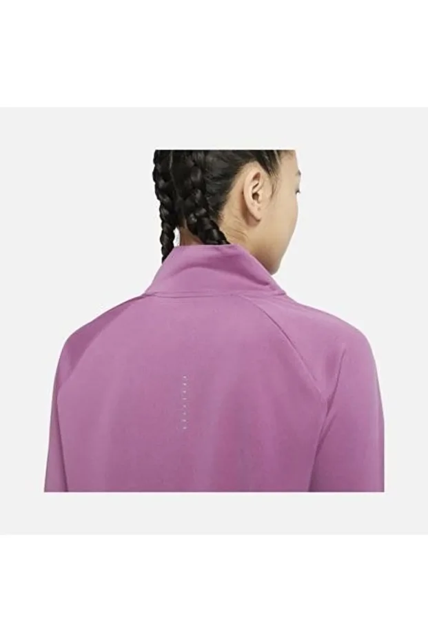 Dri-Fit Swoosh Run 1/4-Zip Running Midlayer Long-Sleeve Kadın Tişört - 3