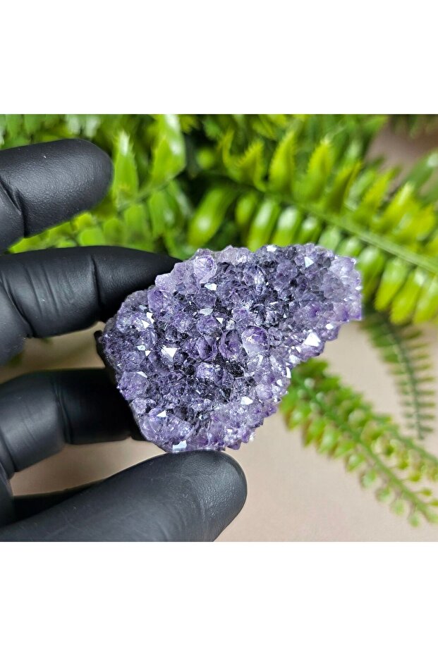 Yoga Meditation Stones - Amethyst Natural Stone Mass -5-