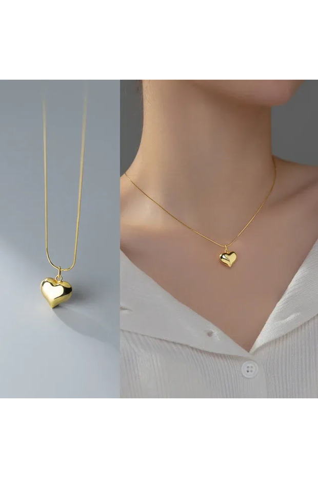 Kadın Kalp Kolye - 1