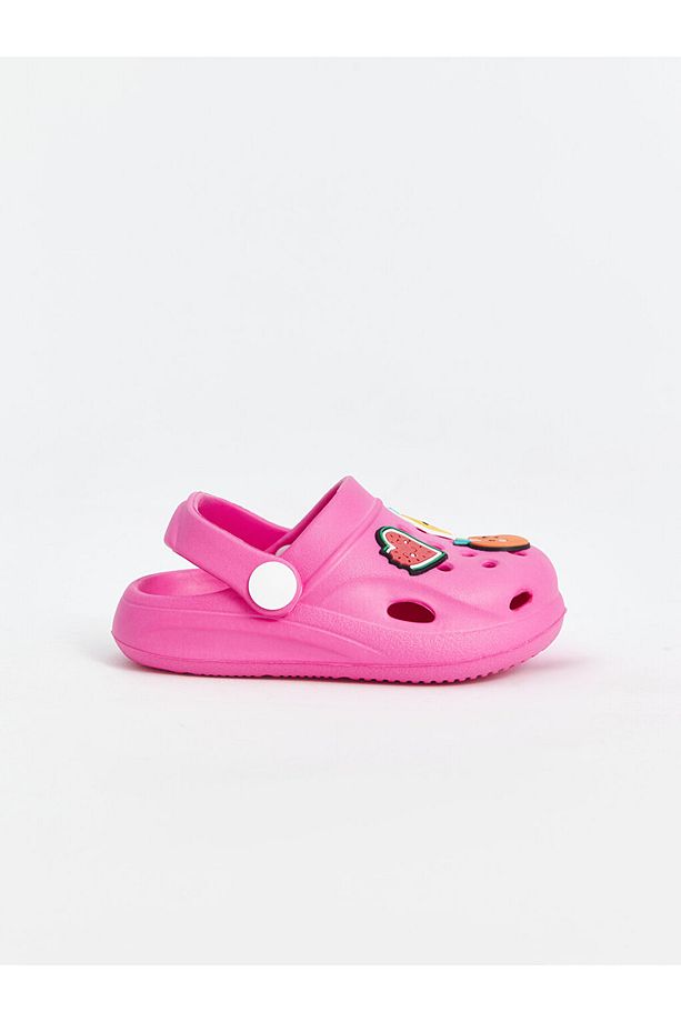 LCW Baskılı Kız Bebek Plaj Sandaleti - 3