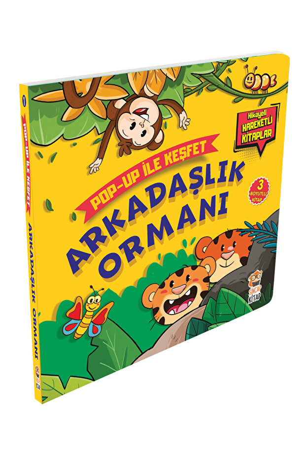 Arkadaşlık Ormanı - Pop-up Ile Keşfet 3d Kitap