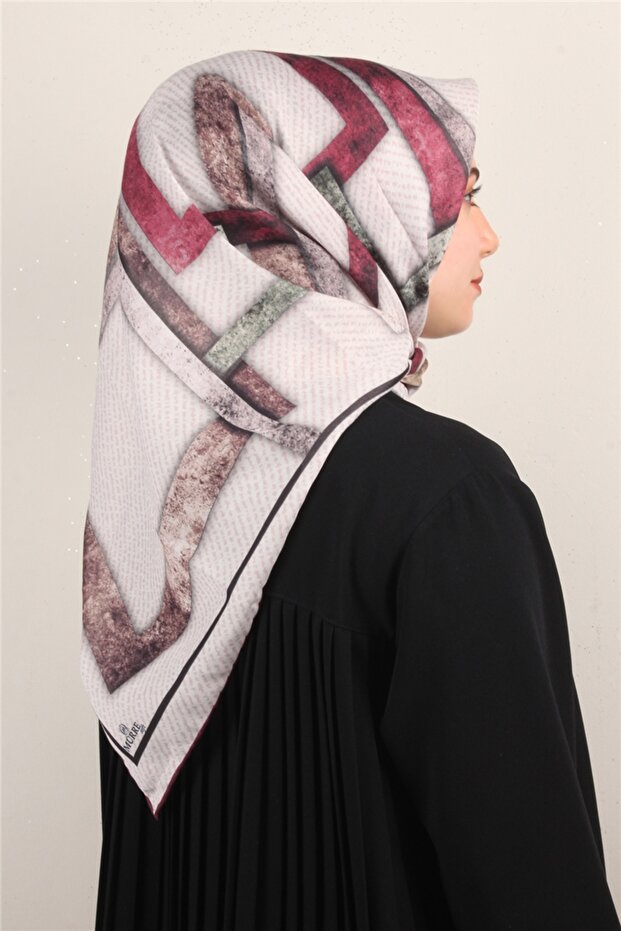 Pamuklu Soft Eşarp 3305-3 - 4