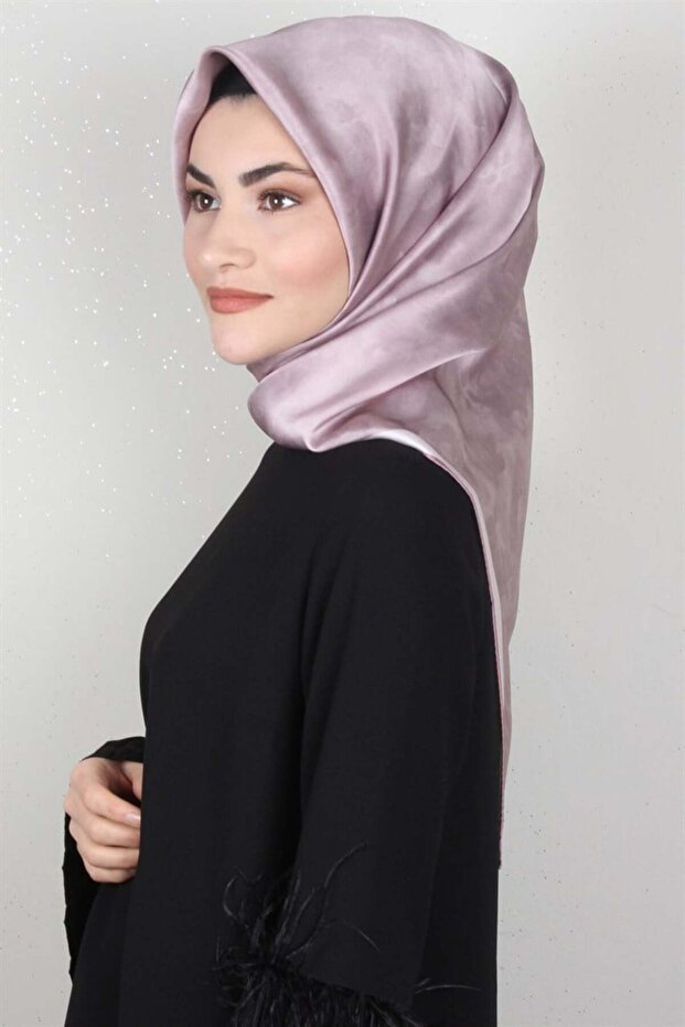 وشاح حريري عادي7208701-391 مسحوق