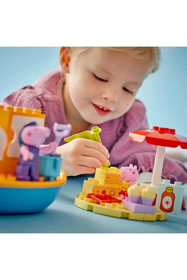 DUPLO Peppa Pı g Tekne Gezisi 10432 - 2 Yaş ve Üzeri Çocuklar için Peppa Pı g Minifigürü - 8