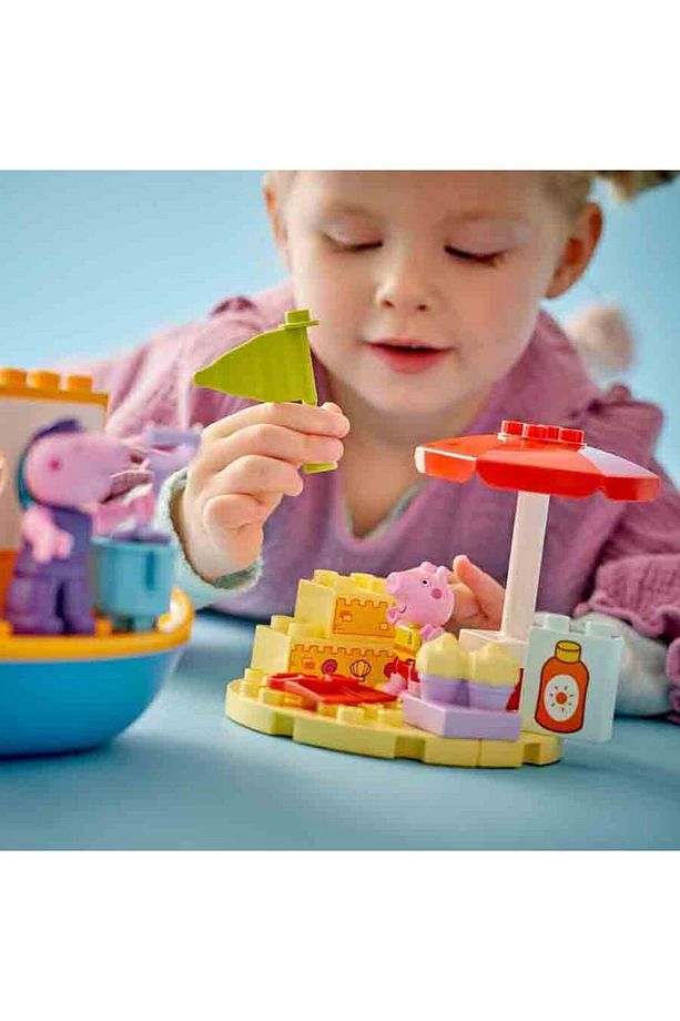 DUPLO Peppa Pı g Tekne Gezisi 10432 - 2 Yaş ve Üzeri Çocuklar için Peppa Pı g Minifigürü - 7