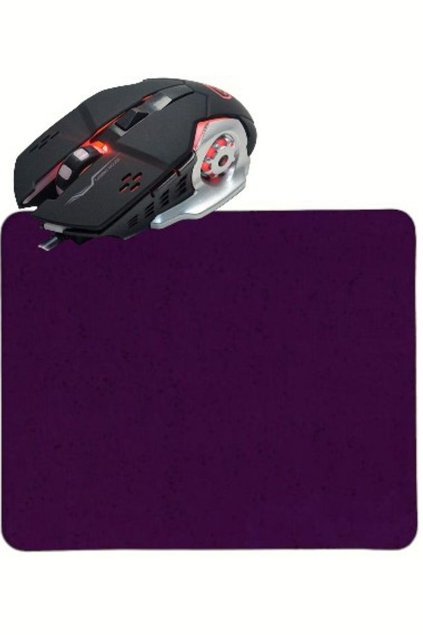 Led Işıklı 6D Gaming Tip Kablolu Mouse Bilgisayar Faresi Notebook PC Windows  Uyumlu Oyuncu Mause - 1