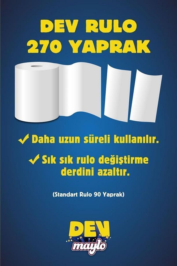 Dev Kağıt Havlu Pro Pack 8 Rulo - 5
