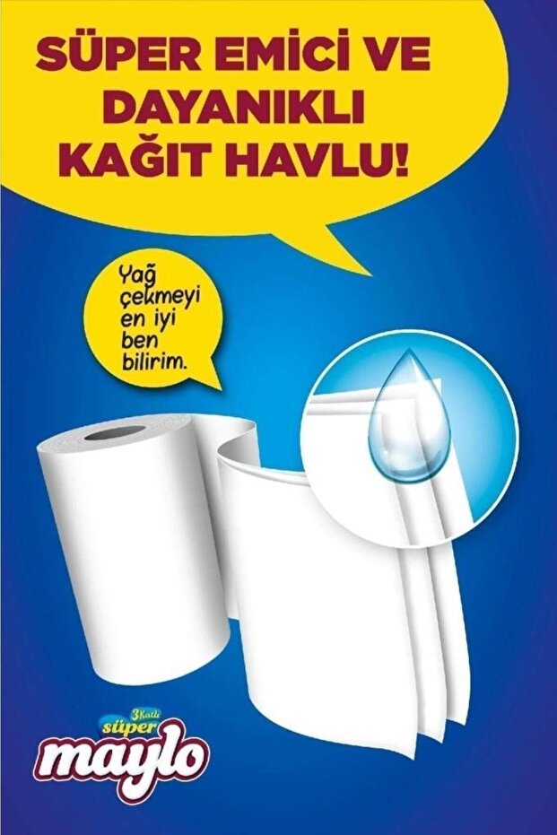 3 Katlı Kağıt Havlu 12'li 2'li Paket - 3