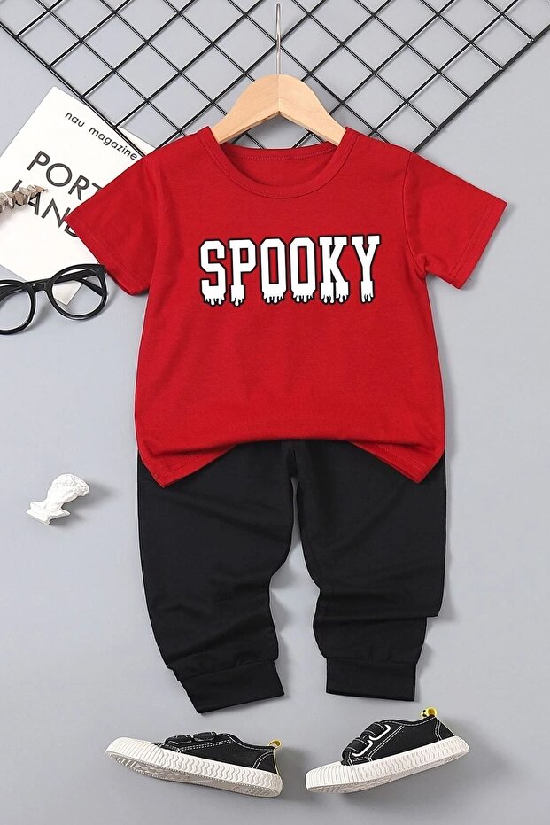 Kids Spooky Bottom - طقم بدلة رياضية علوية