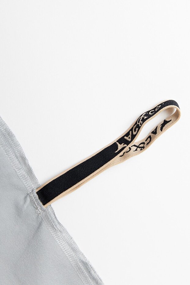 Erkek Gri Mikrofiber Plaj Havlusu (80 CM X 150 CM) - 5