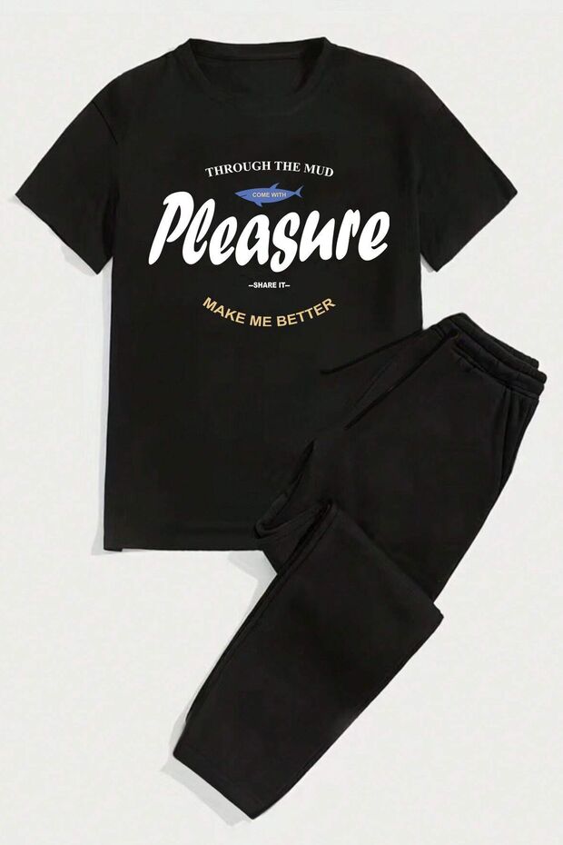 Comfortable Design Unisex Pleasura 2-Piece Tracksuit Set