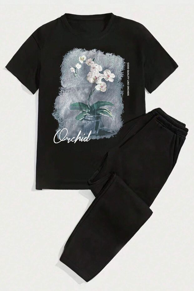 Orchid You 2-piece Unisex Tracksuit Set - Comfortable Design