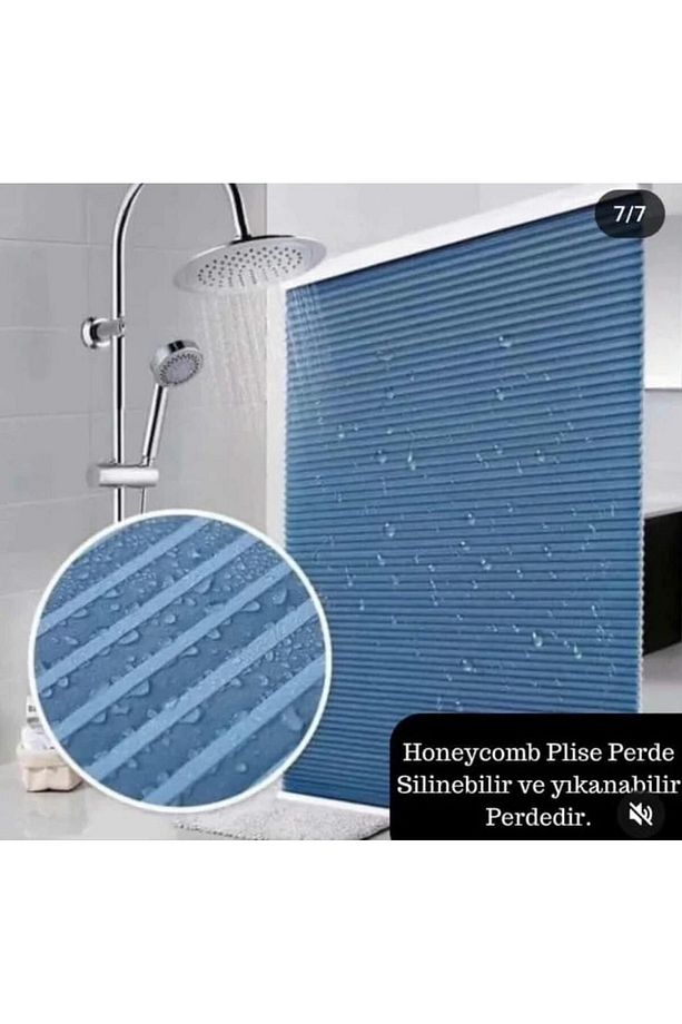Honeycomb (BAL PETEĞİ) Vizon Kahve %100 Karartma Ve Isı Yalıtımlı Plise Perde - 7