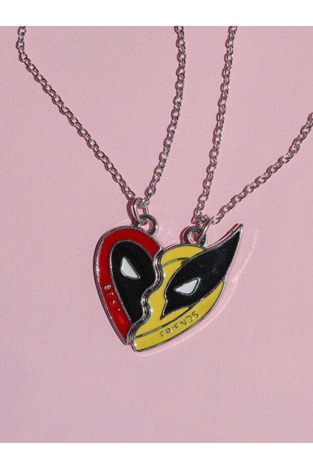 Deadpool and Wolverine Friendship Necklace