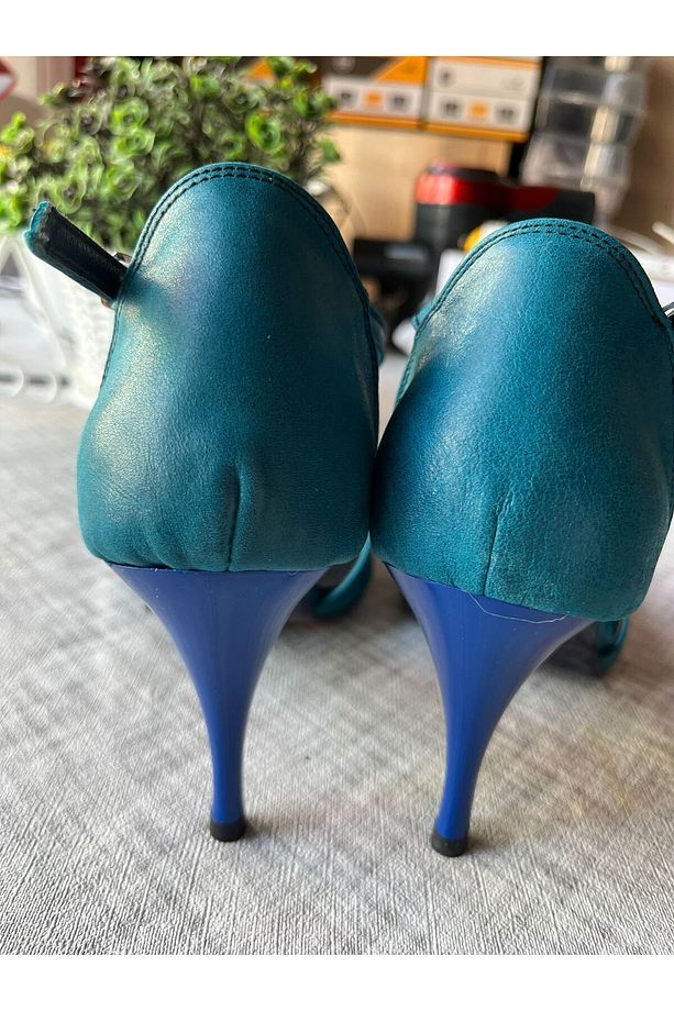 TANGO AYAKKABISI KADIN 8,5 CM (13 PONT)  T MODEL DERİ ÖZEL ÜRETİM - 4