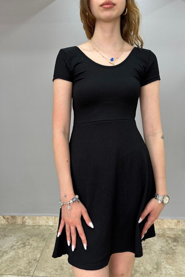 Kadın Volanlı Elbise - 2