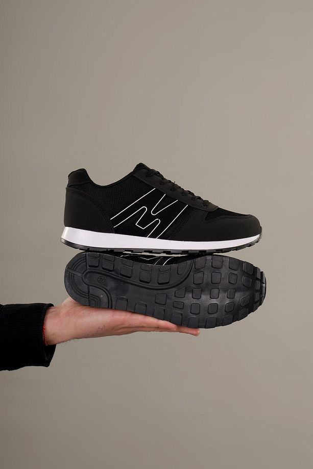 Sneaker Spor Ayakkabısı Konforlu Hava Alan Esnek Kaliteli Bağcıklı Ortapedik Kullanışlı - 5