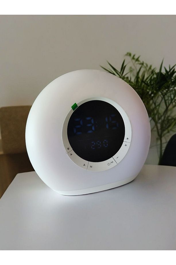 HOPARLÖR P11 BLUETOOTH TERMOMETRE SAAT VE SAATÇALAR LED MÜZİK ÇALAR RENKLİ AMBİYANS VE IŞIKLAR - 1