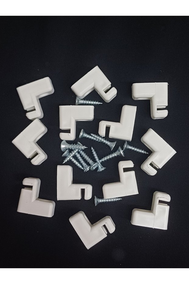 12 Legs 12 Screws - Curtain Rod Installation Foot