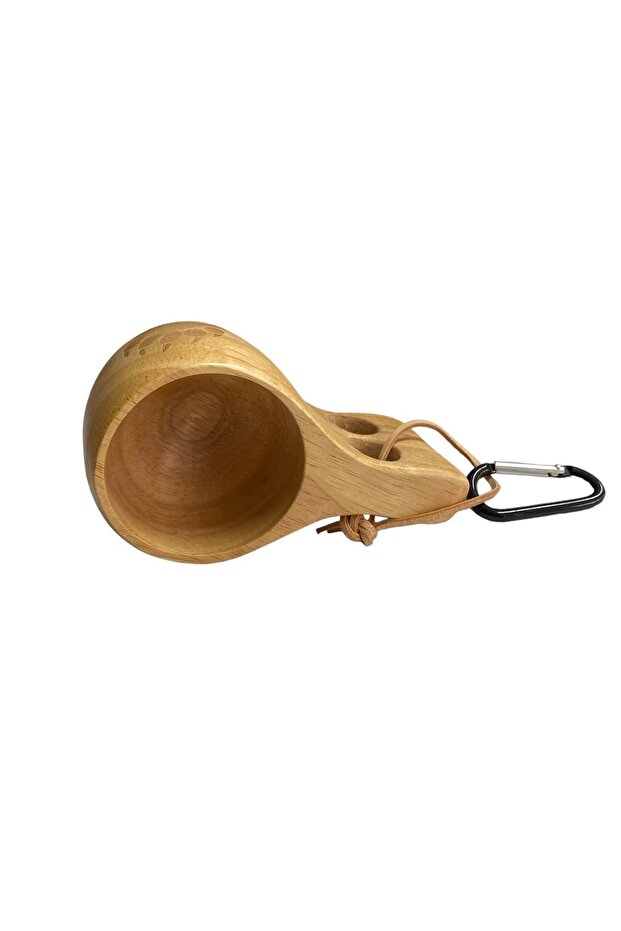 kuksa bardak ahşap  bardak tahta  bardak piknik bardak kamp bardak - 3